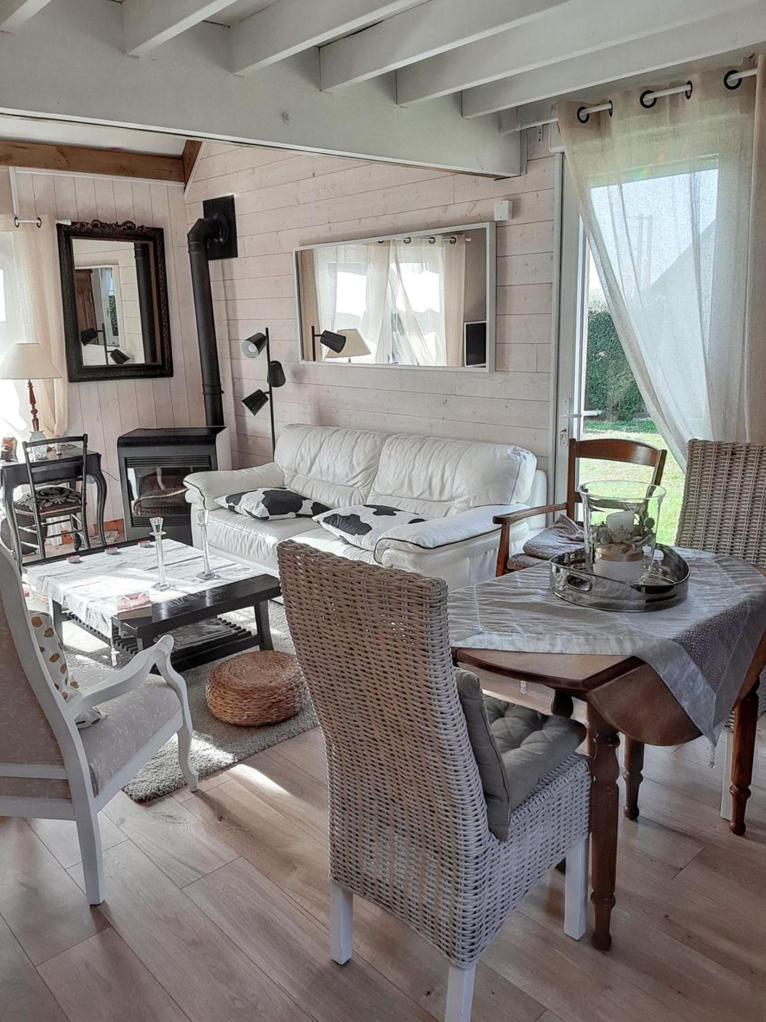 Maison Charmante A Colleville-Montgomery Avec Jardin Clos Esterno foto